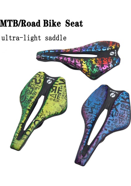 Bukalemun Mor Tarzı Rgo Bisiklet Yarış Koltuğu Mtb Yol Bisikleti Hafif Sadelik 208G Hollow Ergonomik Tasarım Cr-Mo Koltuk Rayı Bisiklet Koltuğu (Yurt Dışından) fiyatları