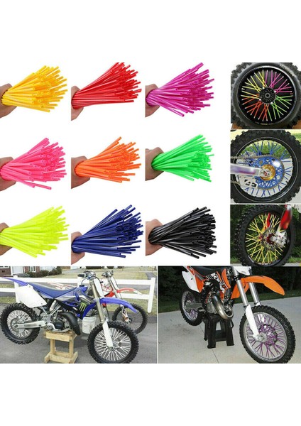 Yeşil Tarzı Bisiklet Tekerlek Konuş Kaplamaları Kapak Motosiklet Lastik Konuş Plastik Kolluk Bisiklet Süsleme (Yurt Dışından)