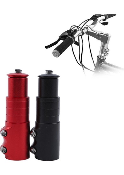 Mavi Stil 12CM Bisiklet Direksiyon Uzatıcı Çatal Gövde Yükseltme Uzantısı Heads Up Siyah Bisiklet Çatal Uzatıcı Mtb Dağ Bisikletleri Bisiklet Parçası (Yurt Dışından)