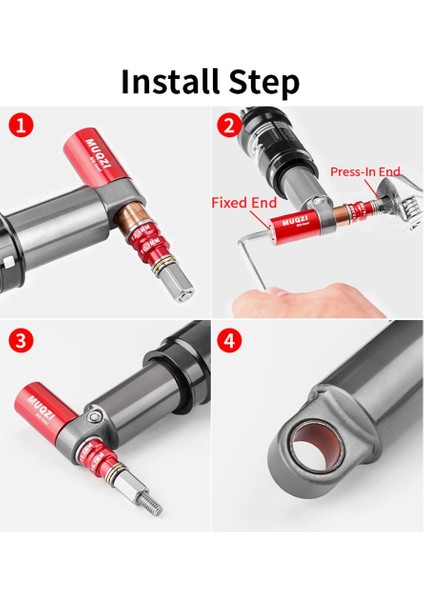 Siyah Stil Mtb Arka Şok Emici Du Burç Iğneli Rulman Aracı Bisiklet Şok Emiciler Burç Bisiklet Onarım Aracı (Yurt Dışından) fırsatları