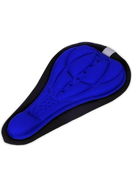 Mavi Stil Saddle Seat Bisiklet Aksesuarları Ultra Yumuşak Silikon 3D Jel Ped Kılıfı Yastık Mtb Bisiklet Kalınlaştırılmış Ekstra Konfor Koltuk Pedleri (Yurt Dışından)