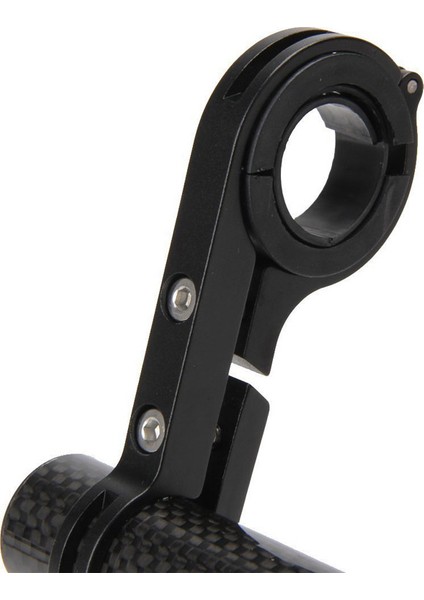 SIYAH-10CM Tarzı Bisiklet Gidon Uzatma Braketi Bisiklet Far Montaj Çubuğu Bilgisayar Braketi Lamba Braketi Alaşım Fiber Braket (Yurt Dışından) fırsatları