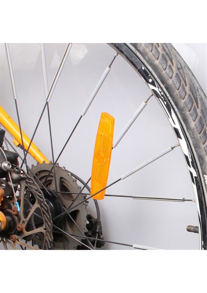 KB885-SARI Stil Bisiklet Konuşma Yansıtıcı Mtb Yol Bisikleti Çocuk Denge Bisikleti Konuşma Işık Bisiklet Tekerlek Jant Uyarı Yansıtıcı Şerit Bisiklet Aksesuarları (Yurt Dışından)
