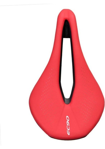 Kırmızı 143MM Tarzı EC90 Bisiklet Koltuk Sele Mtb Yol Bisikleti Koltukları Dağ Bisikleti Yarış Koltuğu Pu Nefes Alabilen Yumuşak Koltuk Yastığı (Yurt Dışından) modelleri