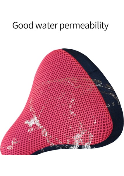 Siyah Stil 1 Adet Bisiklet Koltuk Kılıfı Konfor 3D Yumuşak Kalın Nefes Alabilen Mesh Kumaş Bisiklet Koltuk Yastık Kılıfı Bisiklet Aksesuarları Için (Yurt Dışından) fırsatları