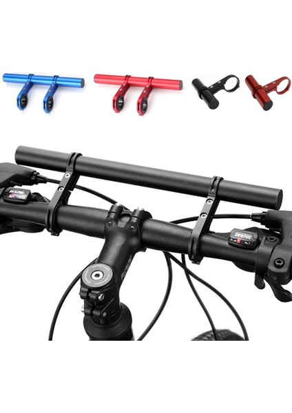 Mavi Genişletici Montaj Stili 20CM Bisiklet Direksiyon Uzatıcısı Alüminyum Alaşım Bisiklet Ön Işık Braketi Lamba Fener Aksesuarları Dağ Bisikleti Parçaları (Yurt Dışından) fırsatları