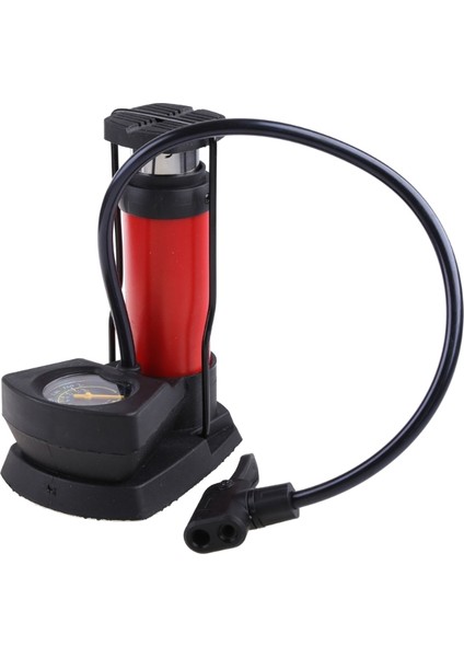 Mavi Stil Basınç Hassasiyetli Barometreli Mini Ayaklı Top Pompası ve Inflator Pompası (Yurt Dışından)