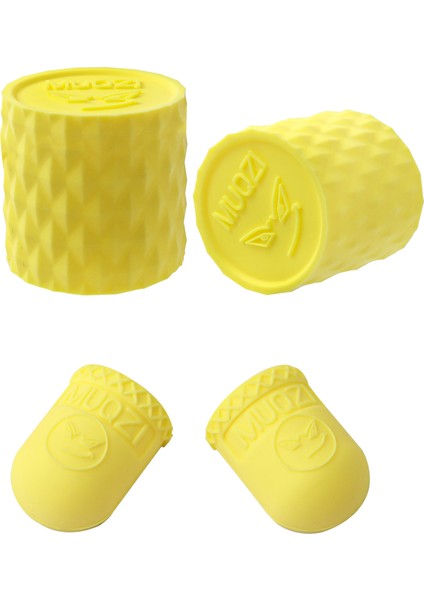 Sarı Stili Ayarla Muqzı Direksiyon Bandı Koruyucu Kapak Yol Bisikleti Fren Kolu Vites Kolu Koruyucu Halka Çift Kontrol Kolu Anti-Çizik Sabit (Yurt Dışından)