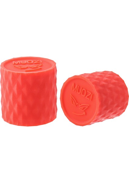 Büyük Kırmızı Tarzı Muqzı Direksiyon Bandı Koruyucu Kapak Yol Bisikleti Fren Kolu Vites Kolu Koruyucu Halka Çift Kontrol Kolu Anti-Çizik Sabit (Yurt Dışından)