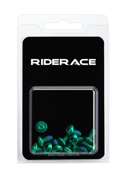 Yeşil Stil Renkli Bisiklet Disk Fren Rotoru Torx Civatası T25 Yol Bisikleti Disk Fren Vidaları Mtb Çelik Disk Fren Rotoru Sabitleme Civatası (Yurt Dışından)