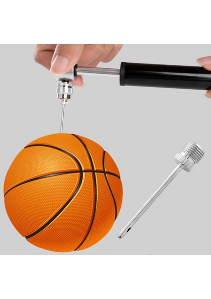 Siyah Stil Taşınabilir Bisiklet Pompası Alüminyum Alaşımlı Bisiklet Pompası Iğne Hortum ile Yüksek Basınçlı El Pompası Top Lastik Doldurucu (Yurt Dışından) modelleri