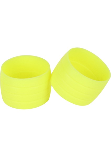 Sarı Tarzı Silikon Bisiklet Direksiyon Bandı Fişi Sabit Halka Yol Bisikleti Vites Kolu Koruma Kapak Kaymaz Bisiklet Aksesuarları (Yurt Dışından)