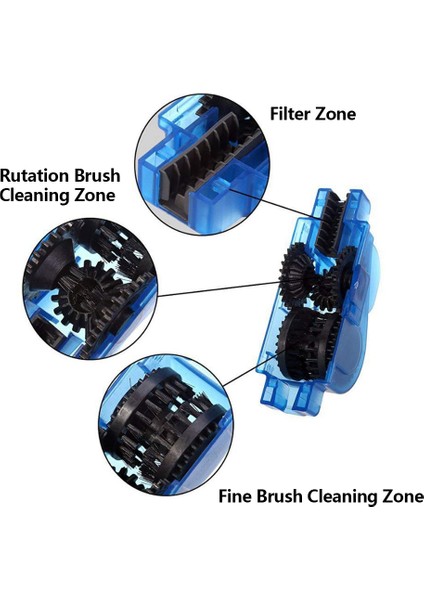 3 Adet Set Tarzı Bisiklet Zincir Temizleyici Bisiklet Zincirleri Temizleme Kiti Dizi Fırça Temizleyici Yıkama Araçları Aksesuarlar Dağ, Yol, Bmx Için (Yurt Dışından) indirimleri