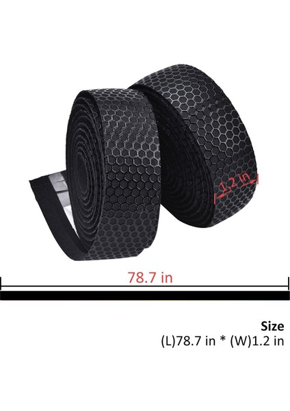 Rd Stili Yeni Bisiklet Direksiyon Bandı Yol Bisikleti Kaymaz Silika Jel Eva Şok Emici Direksiyon Bandı Bisiklet Sargı Bitiş Fişi (Yurt Dışından) indirimleri