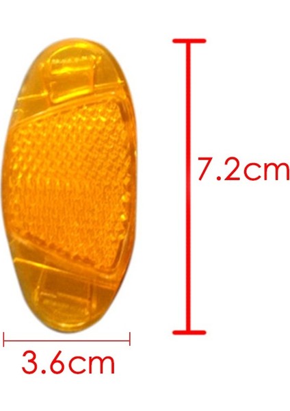 Mavi Stil 2 Adet Bisiklet Tekerlek Reflektörü Güvenlik Uyarı Işıklı Jant Reflektör Gece Reflektörleri Flaş Işıklar Bisiklet Işığı (Yurt Dışından) indirimleri