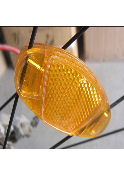 Sarı 1 Adet Tarzı Bisiklet Tekerlek Jant Yansıtıcı Güvenlik Uyarı Işığı - Türkçe (Yurt Dışından) fırsatları