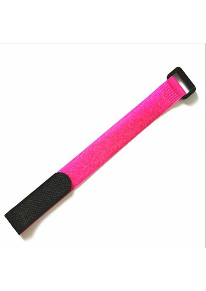 Kırmızı Stil 5 Parça 30CM Ters Toka Bisiklet Kayışı Velcro Kayışı Tel Kayışı Bisiklet Şişe Balıkçılık Çabuk Bağlama Bantları (Yurt Dışından)
