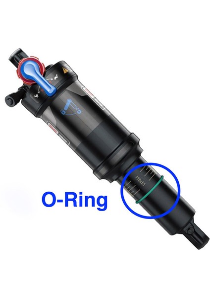 Bisiklet Arka Şok O-Ring Contası 22MM Sıcak Satış Fox Rockshox Ön Yük Seyahat Kaydırıcı Kauçuk Mtb Bisiklet Şok Emici Parçalar (Yurt Dışından)