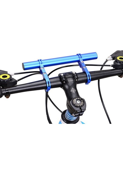 Mavi Genişletici Montaj Stili 20CMCM Bisiklet Direksiyon Uzatıcısı Alüminyum Alaşımlı Bisiklet Ön Işık Tutucusu Lamba El Feneri Aksesuarları Dağ Bisikleti Parçaları (Yurt Dışından) fırsatları