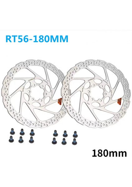 160MM Tarzı Bisiklet Disk RT56 Fren Disk Rotor Civata Dağ Bisikleti Parçaları M610 Rt Fren Diski mm Bisiklet Disk Freni (Yurt Dışından)