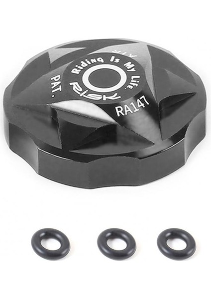 Siyah Stil Mtb Dağ Bisikleti Için Bisiklet Çatal Omuz Hava Nozulu Kapağı Gaz Vanası Koruyucu Kapağı Şok Geçirmez Ön Çatal Alüminyum Alaşımlı 1 Adet (Yurt Dışından)