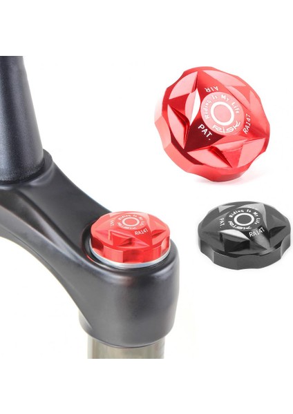 Siyah Stil Mtb Dağ Bisikleti Için Bisiklet Çatal Omuz Hava Nozulu Kapağı Gaz Vanası Koruyucu Kapağı Şok Geçirmez Ön Çatal Alüminyum Alaşımlı 1 Adet (Yurt Dışından) modelleri