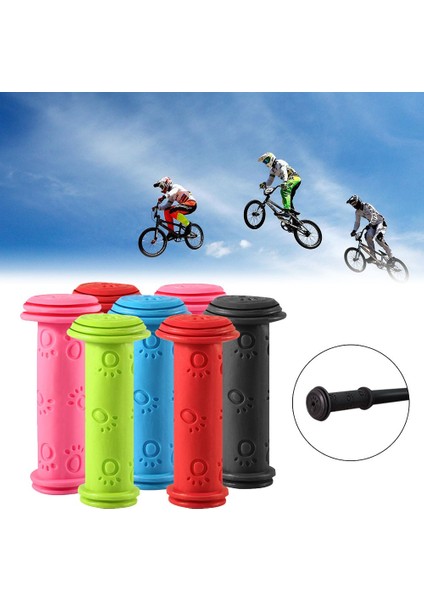 Mavi Stil 1 Adet Evrensel Kauçuk Bisiklet Bisikleti Tutma Kolu Kavrama Triciklet Scooter Çocuk Kaykay Bisiklet Aksesuarları (Yurt Dışından) indirimleri