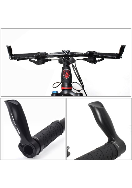28MMX110MM Tarzı Alüminyum Alaşım Bisiklet Boynuz Kolu Mtb Yol Dağ Bisikleti Için Ergonomik Korna Dinlenme Kolu Boynuz Kolu Vice Kolu (Yurt Dışından)