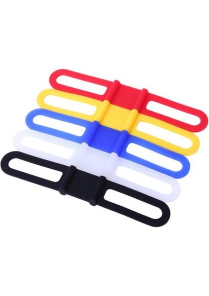 1 Adet Siyah Stil Cep Telefonu Tamir Standı El Feneri Bandaj Silikon Çok Fonksiyonlu Bandaj Kumaş Kablo Bağları Sabitleme Esnek Bağ Bisiklet (Yurt Dışından) fırsatları