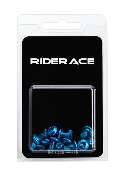 Mavi Stil Renkli Bisiklet Disk Fren Rotoru Torx Civatası T25 Yol Bisikleti Disk Fren Vidaları Mtb Çelik Disk Fren Rotoru Sabitleme Civatası (Yurt Dışından)