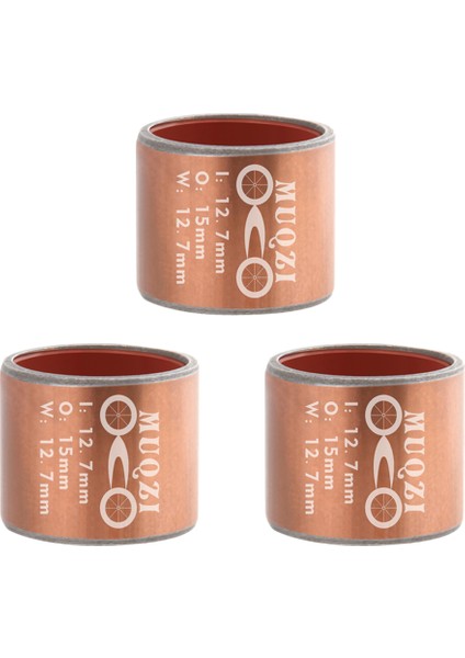 3 Adet Tarzı Mtb Yol Bisikleti Şok Emiciler Kauçuk Süspansiyon Şok Emici Burcu Iç Çap Dış Çap 15MM (Yurt Dışından)