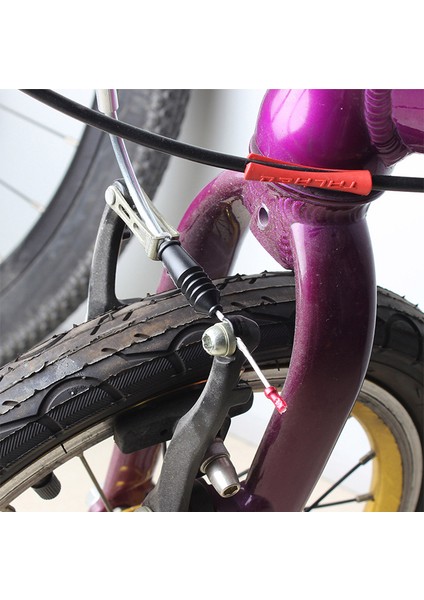 10 Takım Erişte Çizme Stili Mtb Dağ Bisikleti V Fren Naylon Kılıf Lastik Bot Kablo Kılavuz Bükme Boru Kılıf Koruyucu Hortum Fren Bisiklet Aksesuarları (Yurt Dışından) fırsatları