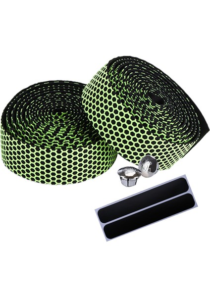 Sarı Stil 1 Çift Bisiklet Direksiyon Şerit Kavrama Kayışı Yumuşak Nefes Alabilen Kaymaz Şok Emici Direksiyon Bandı Bisiklet Mtb Direksiyon Sarması (Yurt Dışından)