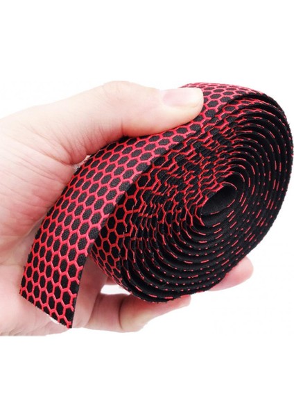 Siyah Stil Yol Bisikleti Direksiyon Bandı Kaymaz Balpeteği Tasarımı Bisiklet Direksiyon Bandı Sarma Sabitleme Kayışları Bisiklet Aksesuarı (Yurt Dışından) indirimleri