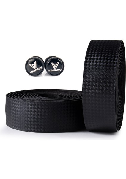 Siyah Stil Yol Bisikleti Pu Direksiyon Sapı Eğri Sap Nefes Alabilen Ter Emici Sargı Bandı Fixie Bisiklet Aksesuarları (Yurt Dışından)