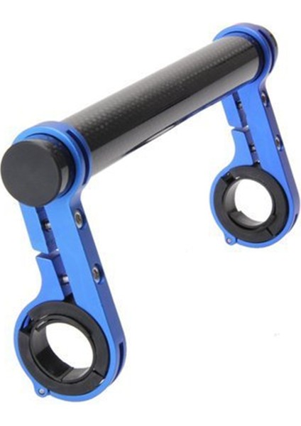 20CM Mavi Tarzı 20CM 10CM Bisiklet Direksiyonu Bisiklet Fener Tutucu Kolu Karbon Fiber Bisiklet Uzatma Montaj Braketi Bisiklet Aksesuarları (Yurt Dışından)