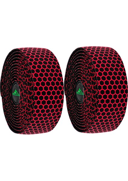 Kırmızı Stil Yeni Bisiklet Direksiyonu Yol Bisikleti Kaymaz Silika Jel Eva Şok Emici Direksiyon Bandı Bisiklet Sargı Uç Fiş Bisiklet Direksiyonu (Yurt Dışından)