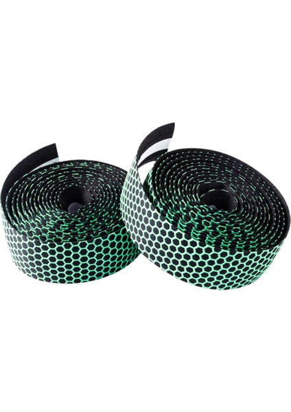 Yeşil Tarzı Mtb Bisiklet Silikon Jel Kolu Bandı Yumuşak Nefes Alabilen Kaymaz Bisiklet Amortisör Ter Emici Bandı ile Fiş Takma (Yurt Dışından)