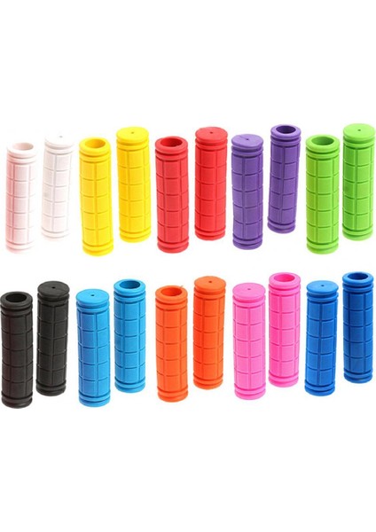 Turuncu Tarzı 1 Çift Bisiklet Silikon Tutma Kolu Kaymaz Bisiklet Direksiyon Kılıfı (Yurt Dışından) fiyatları