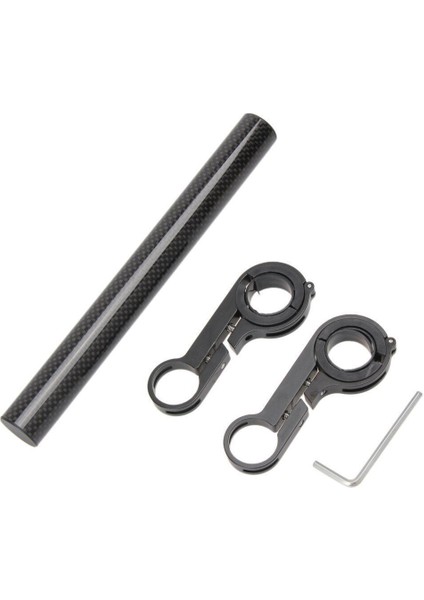 10CM Siyah Tarzı Bisiklet Direksiyon Askısı Alüminyum Alaşımlar Karbon Fiber Ayaklar Bisiklet Far Bilgisayar Destek Tutucuları Bisiklet Uzatma Askıları (Yurt Dışından) fiyatları
