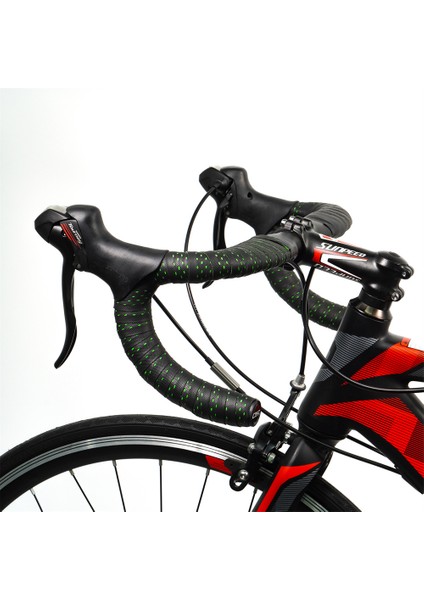Siyah Stil C Yol Bisikleti Kolu Bandı Sarımı Bisiklet Direksiyon Bandı + 2 Fiş Kaymaz Nefes Alabilir Sarımlar Askılar Bisiklet Aksesuarları (Yurt Dışından) fırsatları