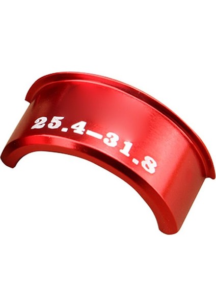 Kırmızı Stil Dağ Bisikleti Dönüşümleri Için Alüminyum Alaşımlı Bisiklet Direksiyon Boğazı Shimleri (Yurt Dışından)