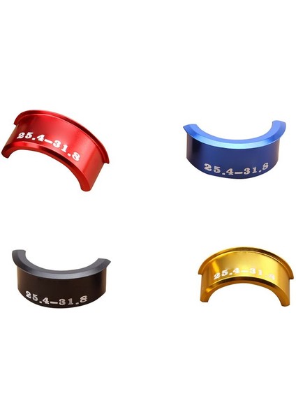 Kırmızı Stil Dağ Bisikleti Dönüşümleri Için Alüminyum Alaşımlı Bisiklet Direksiyon Boğazı Shimleri (Yurt Dışından) modelleri