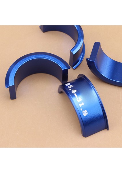 Kırmızı Stil Dağ Bisikleti Dönüşümleri Için Alüminyum Alaşımlı Bisiklet Direksiyon Boğazı Shimleri (Yurt Dışından) indirimleri