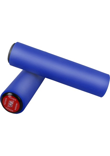 Mavi Stil Silikon Bisiklet Dağ Bisikleti Tutacakları Bisiklet Kavrama Direksiyon Kavrama Takozları Sap Kolu (Yurt Dışından)