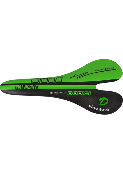 Yeşil Stil Bisiklet Ultra Hafif Tam Karbon Fiber Koltuk Açık Yastık Karbon Kiriş 3k Mat Koltuk Bisiklet Aksesuarları Bisiklet Parçaları (Yurt Dışından)