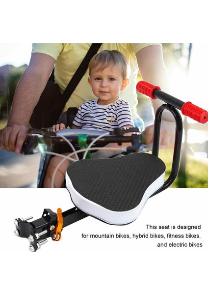 Kırmızı Stil Mtb Çocuk Koltuğu Ön Montajlı Bisiklet Sele Taşınabilir Katlanabilir Çocuk Güvenliği Koltuğu M365 Elektrikli Scooter Dağ Bisikleti Için (Yurt Dışından) fiyatları