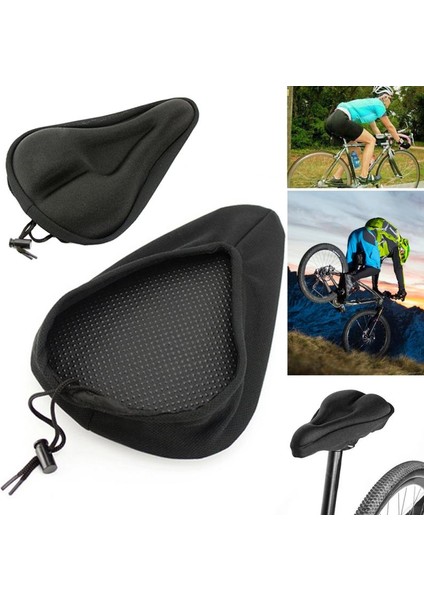 No.2 Tarzı Bisiklet Koltuk Kılıfı 3D Silikon Jel Ped Yumuşak Kalın Bisiklet Koltuk Yastığı Kalınlaştırılmış Dağ Bisikleti Koltuk Kılıfı Bisiklet Parçaları (Yurt Dışından) indirimleri