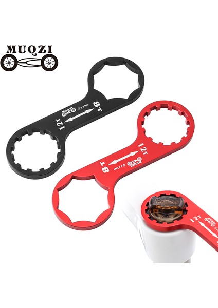 Siyah Stil Muqzı Çatal Kapağı Anahtarı Mtb Bisiklet Çatal Onarım Aracı Çıkarma Kurulum Anahtarı Suntour Süspansiyon Çatal Xcm Xcr Xct Rst Vb.için (Yurt Dışından)