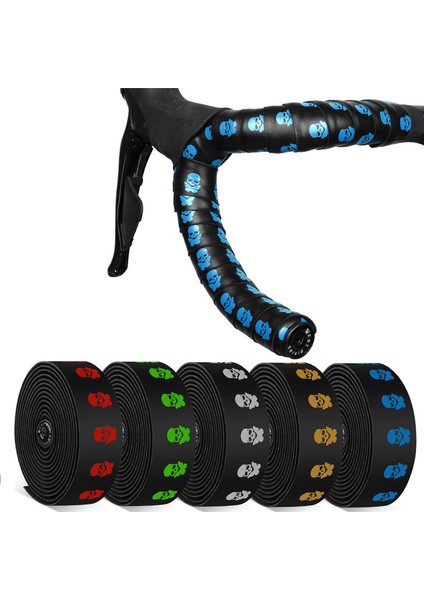 Turuncu Tarzı Bisiklet Direksiyon Bandı Bisiklet Aksesuarları Yol Bisikleti Şok Emici Kaydırmaz Sargı Kayışı Ekipmanı (Yurt Dışından) fiyatları